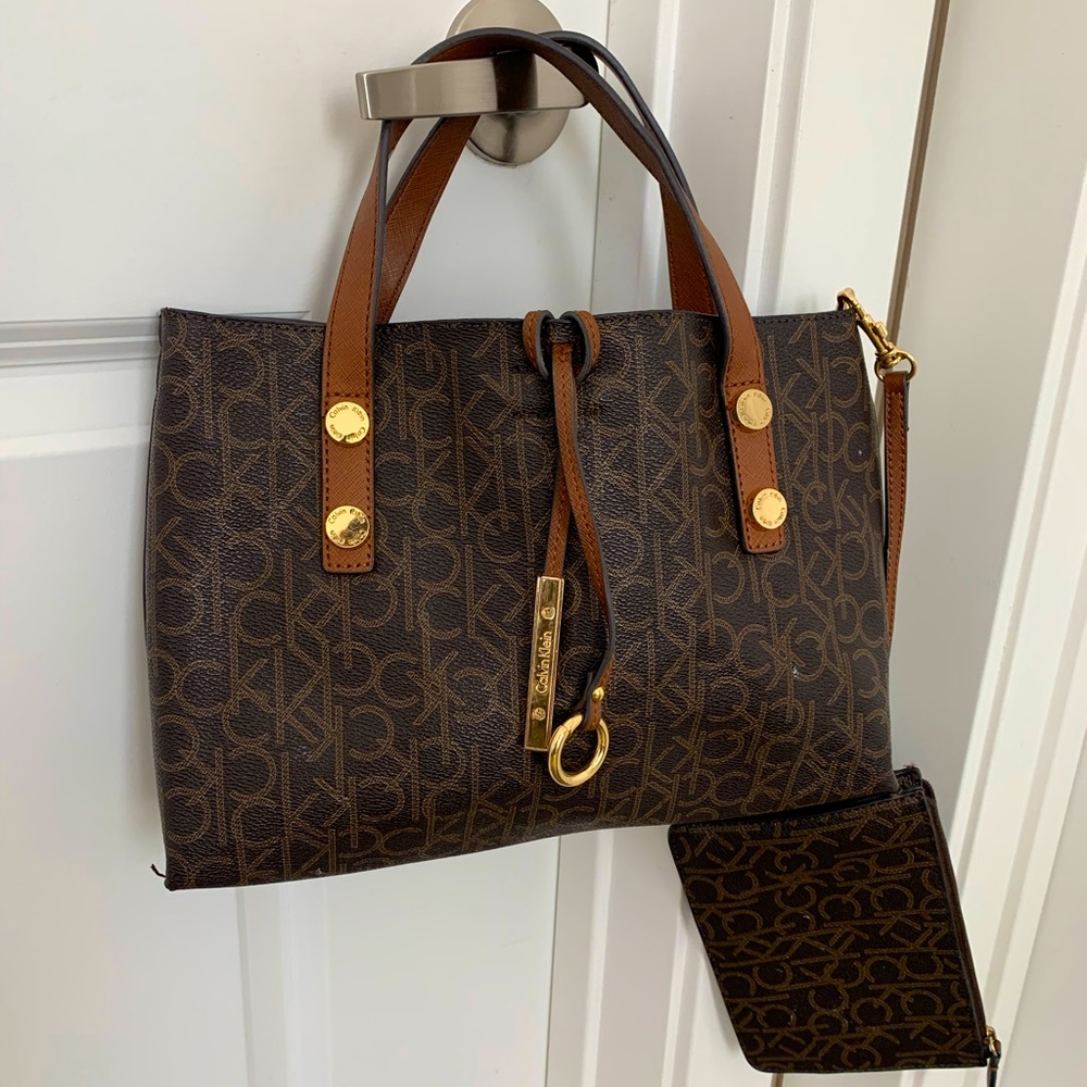 Calvin Klein Purse & Wallet Set